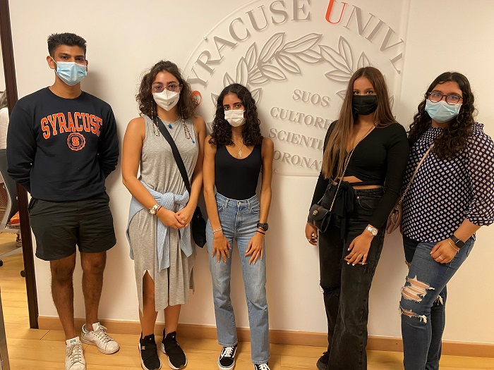 Group of Syracuse Students